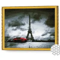 Mozaic Art Galery Premium Paris gri și retromobil / photo 2