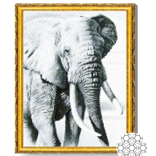 Mozaic Art Galery Premium Elefant  /  photo 2 Mozaic Art Galery Premium Elefant  /  photo 2
