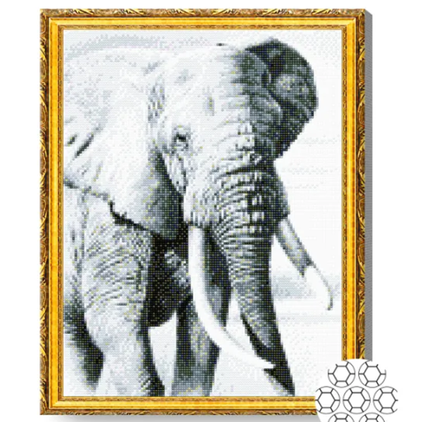 Mozaic Art Galery Premium Elefant  /  photo 2 Mozaic Art Galery Premium Elefant  /  photo 2