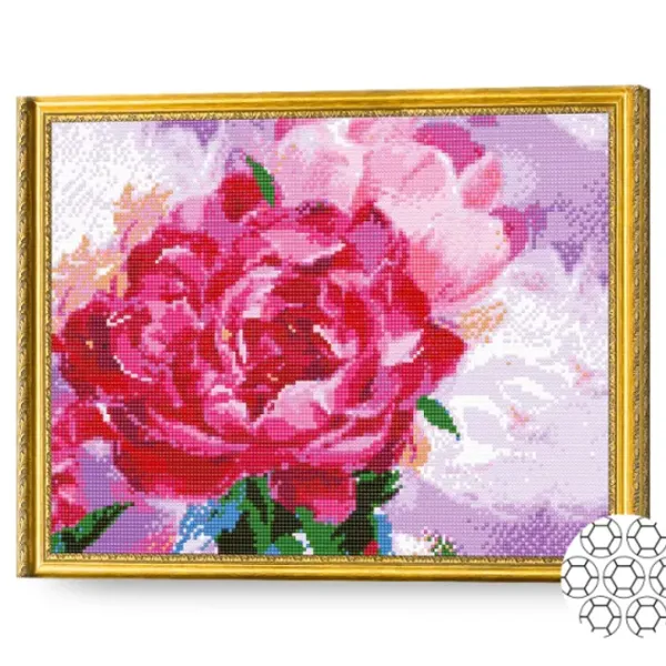 Mozaic Art Galery Premium Bujori multicolori  /  photo 2