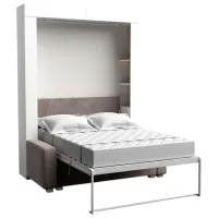 Canapea Flat KOSTAS (282022) Stofă / White photo 2