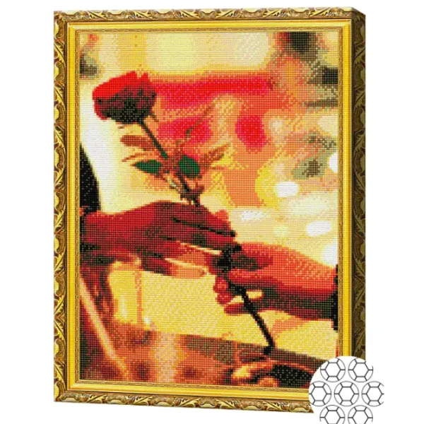 Mozaic Art Galery Premium Trandafir in dar   /  photo 2 Mozaic Art Galery Premium Trandafir in dar   /  photo 2