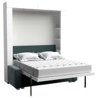 Canapea Flat KOSTAS (282026) Stofă / White photo 2