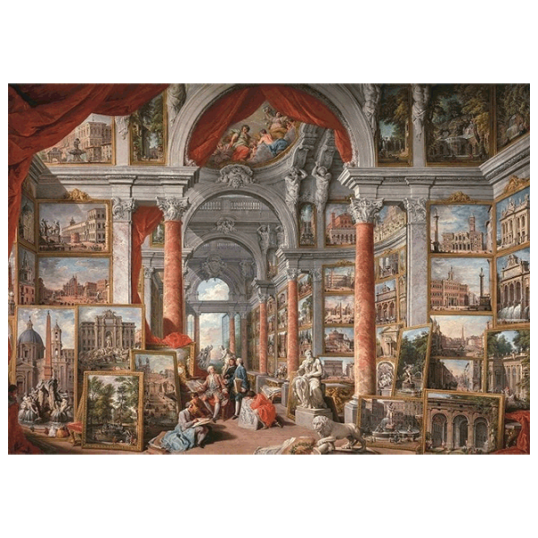 Puzzle Art Puzzle Modern Roman View Picture Gallery 15+/ Количество деталей: 2000 photo 2