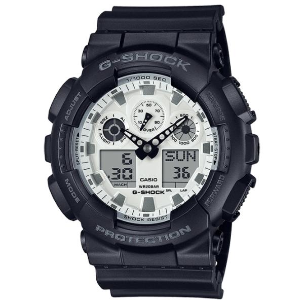 Ceas de mână pentru bărbați Casio GA-100WD-1AER Cuarț / 51 mm photo 1