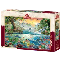 Puzzle Art Puzzle Utopia 15+/ Numărul de piese: 2000