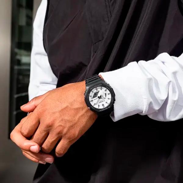 Наручные часы для мужчин Casio GA-2100WD-1AER Кварцевый / 45 мм photo 3