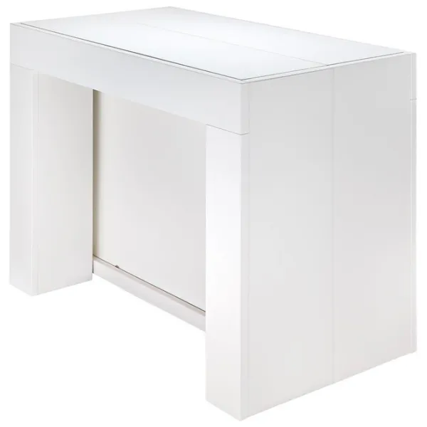 Masă de bucătărie extensibilă Flat Cubisto 5in1 PAL/ White photo 1