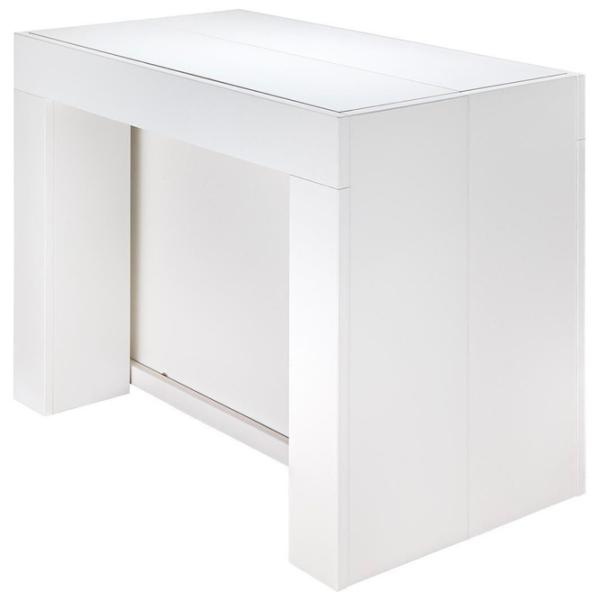 Masă de bucătărie extensibilă Flat Cubisto 5in1 PAL/ White photo 1