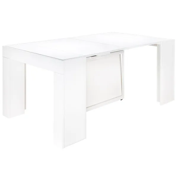Masă de bucătărie extensibilă Flat Cubisto 5in1 PAL/ White photo 3