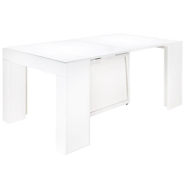 Masă de bucătărie extensibilă Flat Cubisto 5in1 PAL/ White photo 3