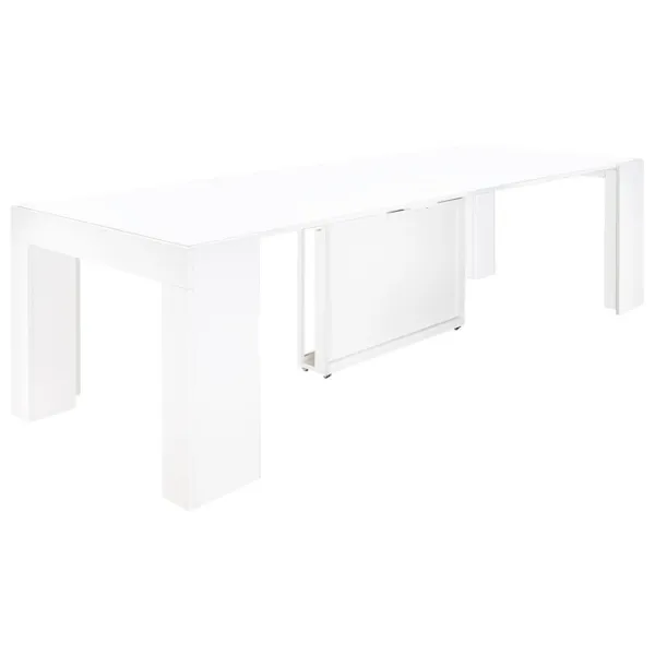 Masă de bucătărie extensibilă Flat Cubisto 5in1 PAL/ White photo 4