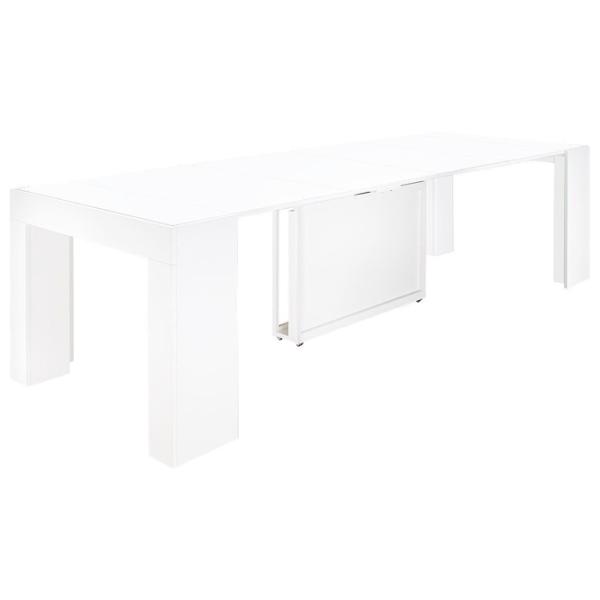 Masă de bucătărie extensibilă Flat Cubisto 5in1 PAL/ White photo 4