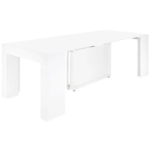 Masă de bucătărie extensibilă Flat Cubisto 5in1 PAL/ White photo 5