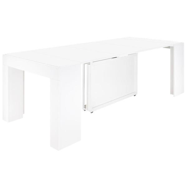 Masă de bucătărie extensibilă Flat Cubisto 5in1 PAL/ White photo 5