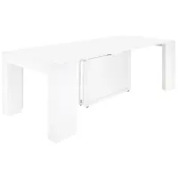 Кухонный стол раскладной Flat Cubisto 5in1 ДСП/ Белый photo 5