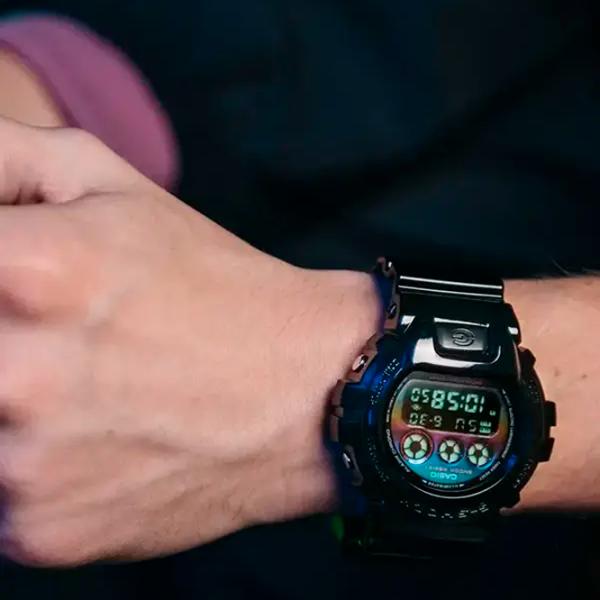 Наручные часы для мужчин Casio DW-6900RGB-1ER Кварцевый / 50 мм photo 3