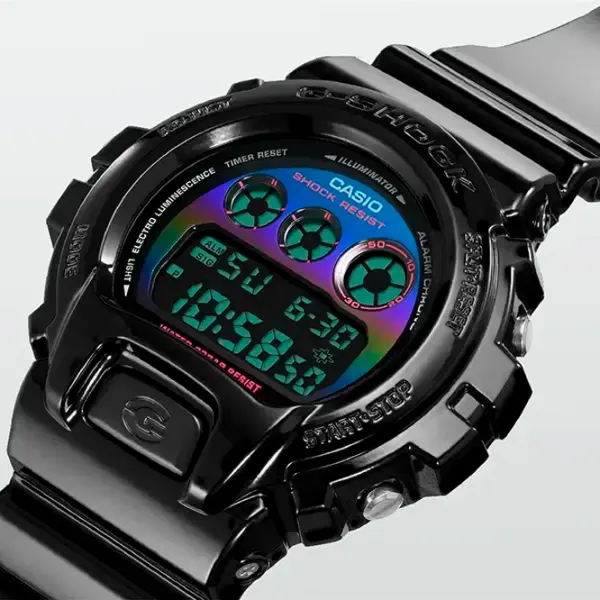 Наручные часы для мужчин Casio DW-6900RGB-1ER Кварцевый / 50 мм photo 5