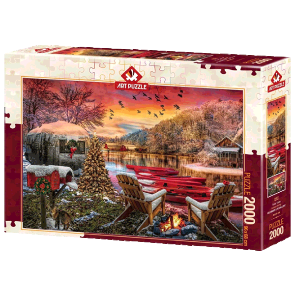 Puzzle Art Puzzle Caravan Camp 15+/ Количество деталей: 2000 photo 1