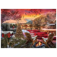 Puzzle Art Puzzle Caravan Camp 15+/ Numărul de piese: 2000 photo 2