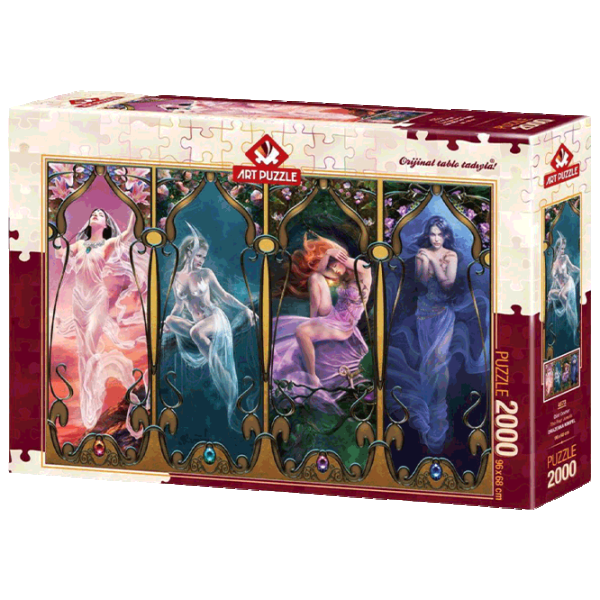 Puzzle Art Puzzle Four Jewels 15+/ Количество деталей: 2000 photo 1