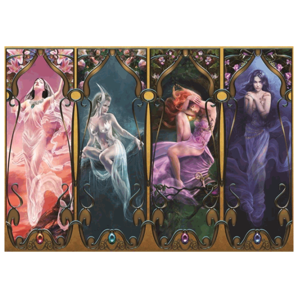 Puzzle Art Puzzle Four Jewels 15+/ Количество деталей: 2000 photo 2