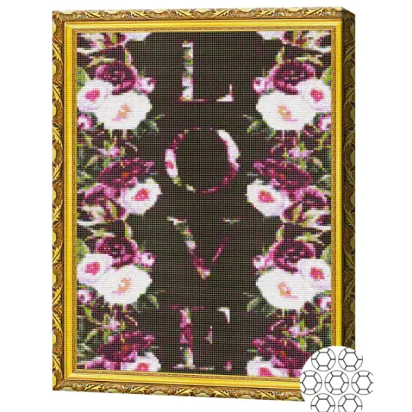 Mozaic Art Galery Premium Poster "LOVE"   /  photo 2 Mozaic Art Galery Premium Poster "LOVE"   /  photo 2