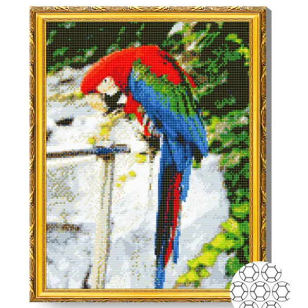 Mozaic Art Galery Premium Papagal minunat   /  photo 2