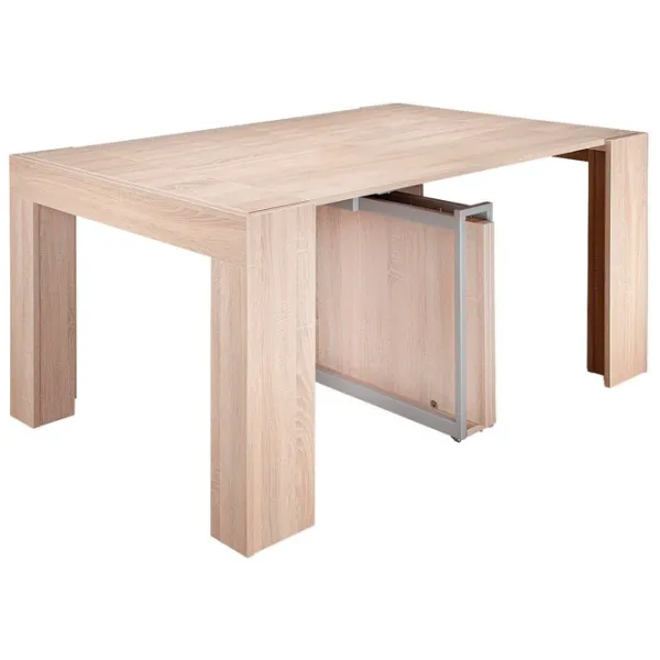 Masă de bucătărie extensibilă Flat Cubisto 5in1 PAL/ Stejar Bardolino photo 4 Masă de bucătărie extensibilă Flat Cubisto 5in1 PAL/ Stejar Bardolino photo 4