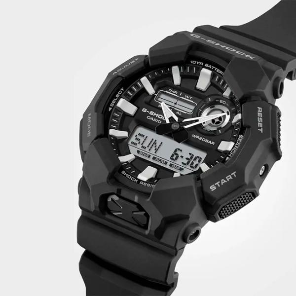 Ceas de mână pentru bărbați Casio GA-010-1AER Cuarț / 52 mm photo 3