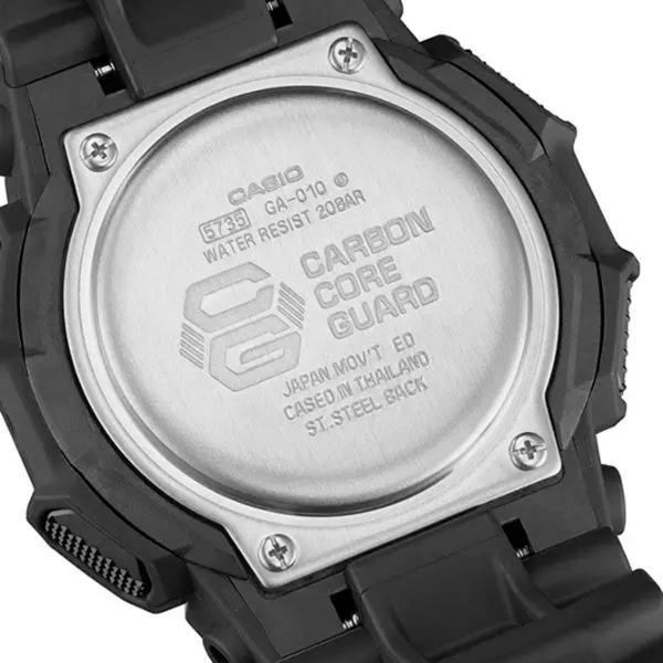 Ceas de mână pentru bărbați Casio GA-010-1AER Cuarț / 52 mm photo 4