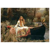Puzzle Art Puzzle Lady of Shalott 15+/ Количество деталей: 2000 photo 2