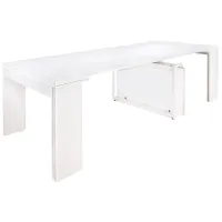 Masă de bucătărie extensibilă Flat Console 6in1 PAL/ White photo 5