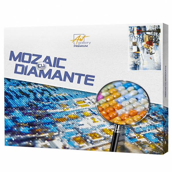 Mozaic Art Galery Premium Micuța langă lacul inghețat  /  photo 1