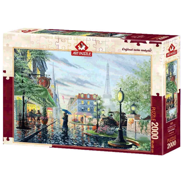 Puzzle Art Puzzle Summer Rain, Paris 15+/ Numărul de piese: 2000 photo 1