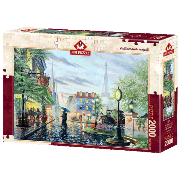 Puzzle Art Puzzle Summer Rain, Paris 15+/ Numărul de piese: 2000 photo 1