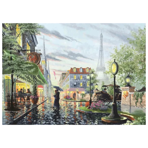 Puzzle Art Puzzle Summer Rain, Paris 15+/ Numărul de piese: 2000 photo 2