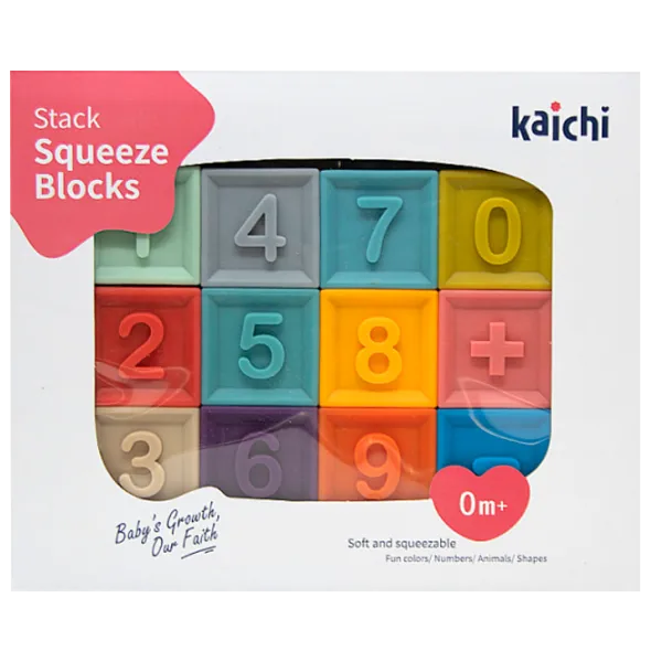 Настольная игра New World Squeeze Blocks 1+/ Развитие photo 1 Настольная игра New World Squeeze Blocks 1+/ Развитие photo 1