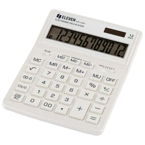 Calculatoare de birou Eleven DC 444 WH Pentru contabilitate /  photo 1