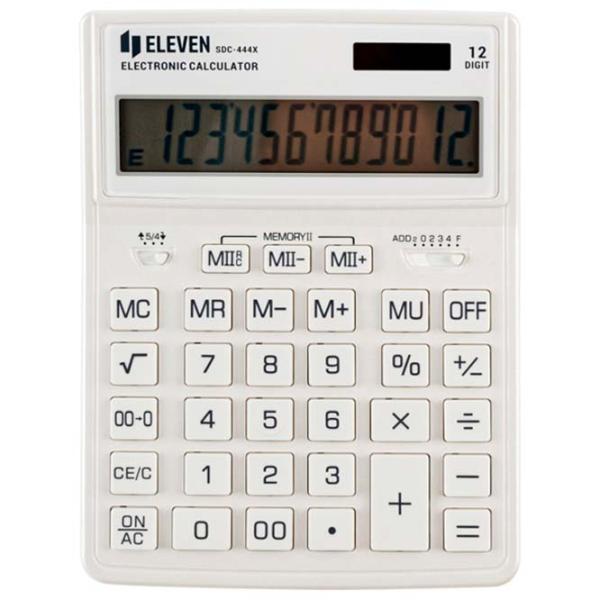 Calculatoare de birou Eleven DC 444 WH Pentru contabilitate /  photo 3