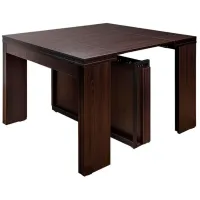 Кухонный стол раскладной Flat Console 6in1 ДСП/ Коричневый photo 2