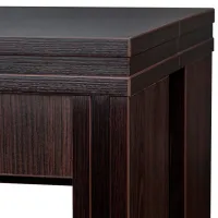 Кухонный стол раскладной Flat Console 6in1 ДСП/ Коричневый photo 6