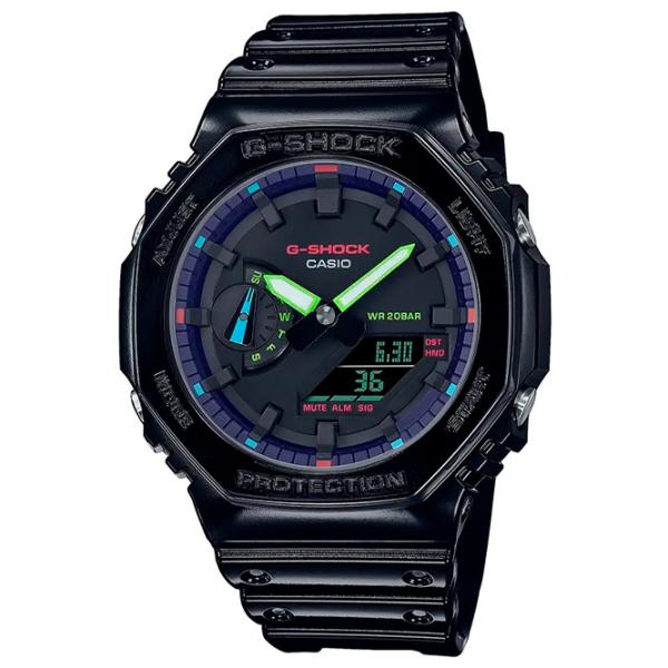 Наручные часы унисекс Casio GA-2100RGB-1AER Кварцевый / 49 x 45 мм photo 1