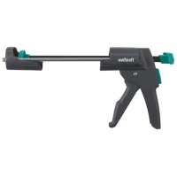 Pistol pentru silicon Wolfcraft MG 600 Pro Black photo 2
