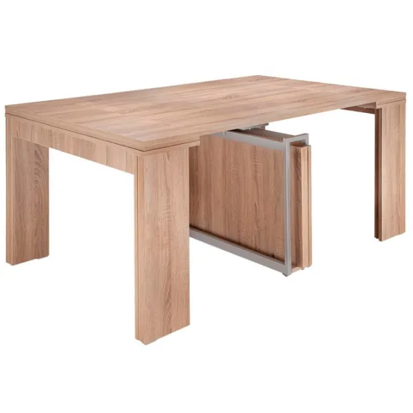 Кухонный стол раскладной Flat Console 6in1 ДСП/ Дуб Бардолино photo 5 Кухонный стол раскладной Flat Console 6in1 ДСП/ Дуб Бардолино photo 5