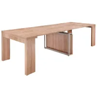 Кухонный стол раскладной Flat Console 6in1 ДСП/ Дуб Бардолино photo 6