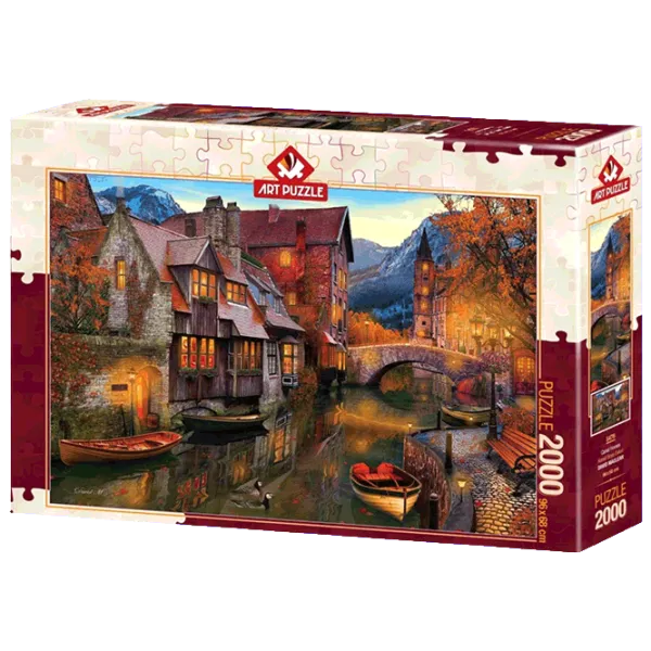 Puzzle Art Puzzle Canal-Length Houses 15+/ Количество деталей: 2000 photo 1