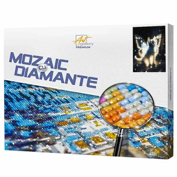 Mozaic Art Galery Premium Motanaș cu aripi  /  photo 1 Mozaic Art Galery Premium Motanaș cu aripi  /  photo 1