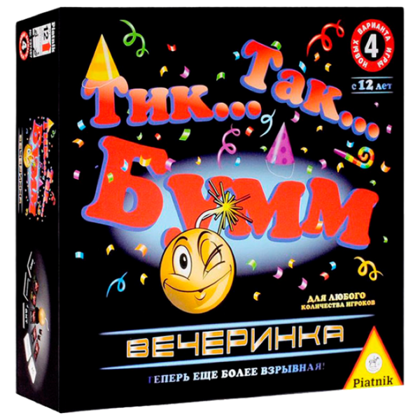 Joc de masă Piatnik Tic…tac Bumm. Party 12+/ Dezvoltare photo 1