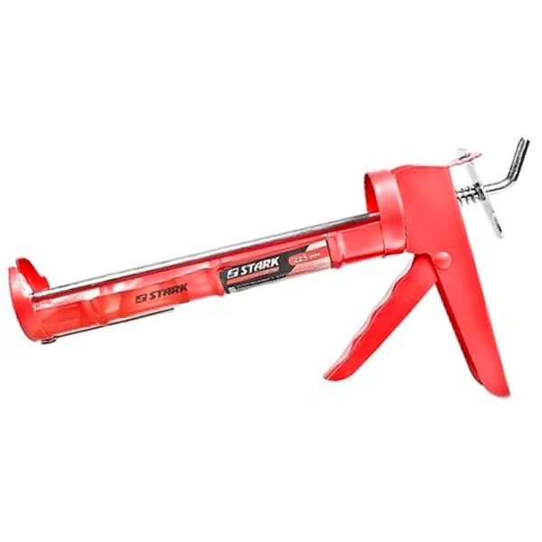 Pistol pentru silicon Stark 509001230 Red photo 1